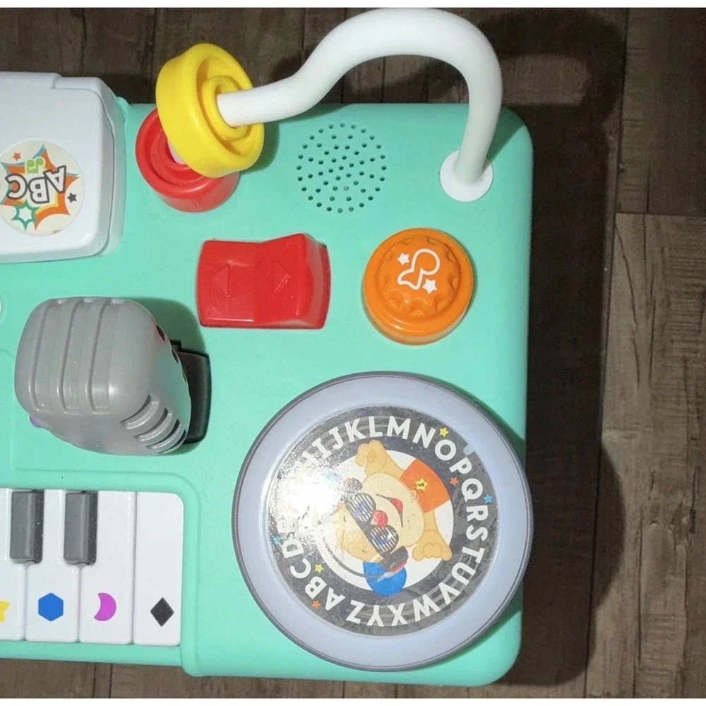 Fisher-Price Laugh & Learn Mix & Learn DJ Table Musical Activity Center WORKS